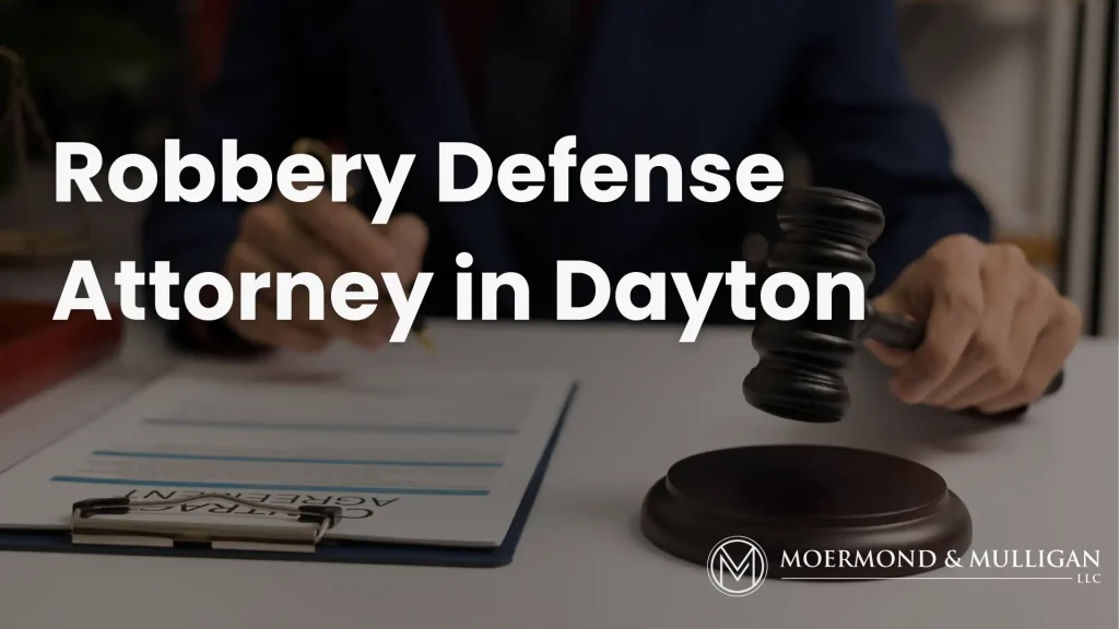 Robbery Defense Attorney in Dayton Image